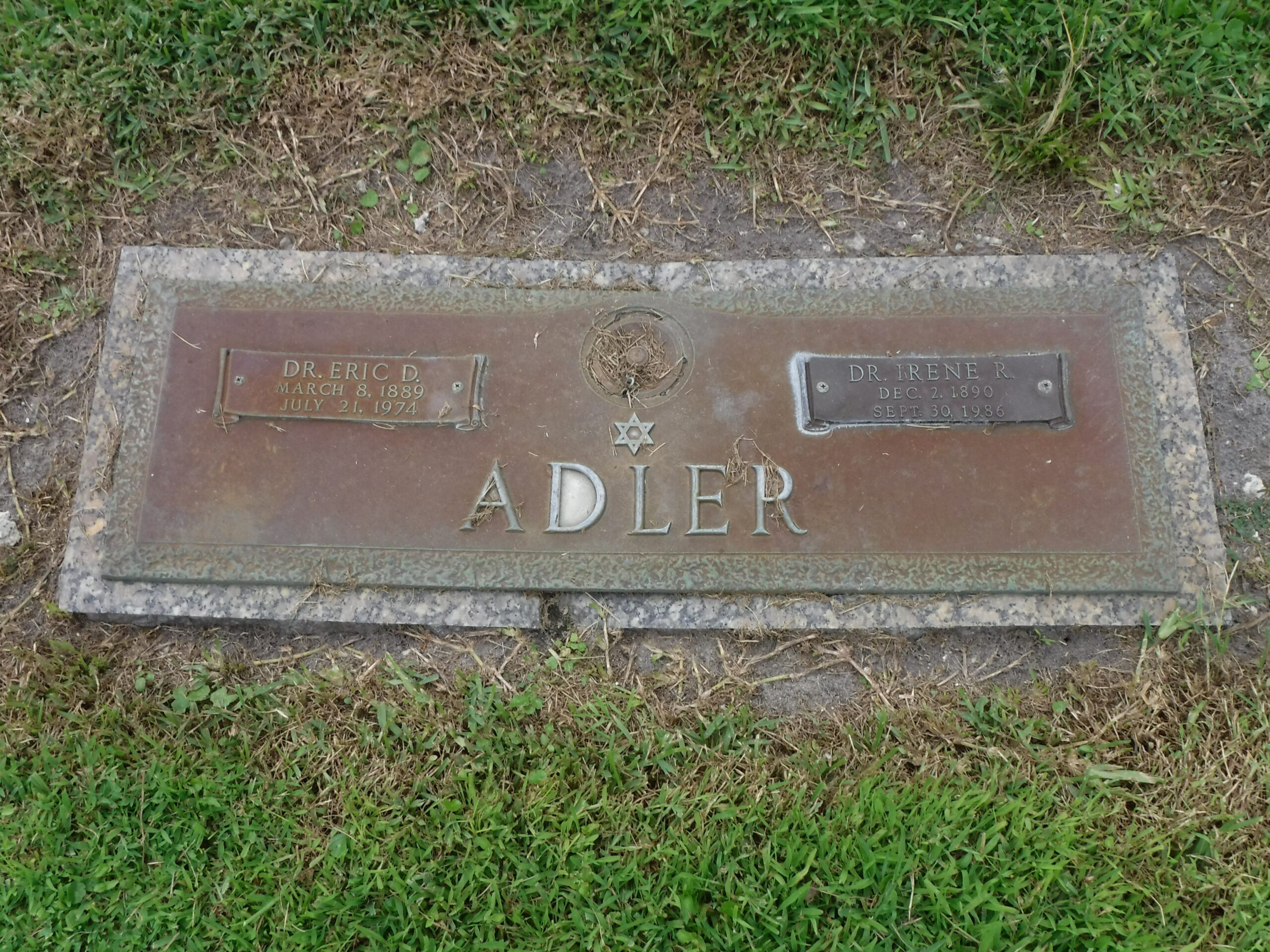 Grabstätte Eric David Adlers in Hollywood, Broward County, Florida © www.findagrave.com
