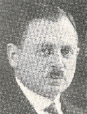 Prof. Dr. med. Oskar David, <br> Karlsbad 1928, Archive H Je