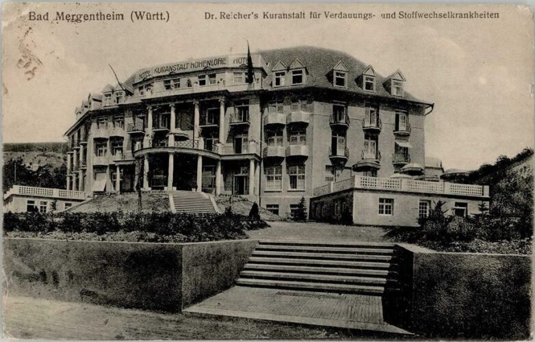 Karl Reichers Hotel Kuranstalt Hohenlohe, Archiv H Je
