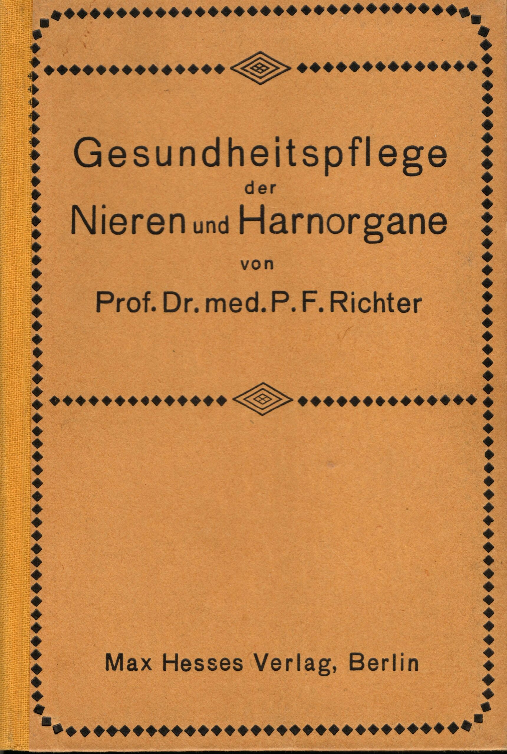 Richter Paul Friedrich Publikation In Hesses Bücherei