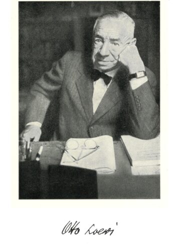Prof. Dr. med. Otto Loewi, Archive H Je