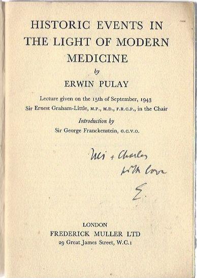 Erwin Pulay, Vorlesungsskript 1943