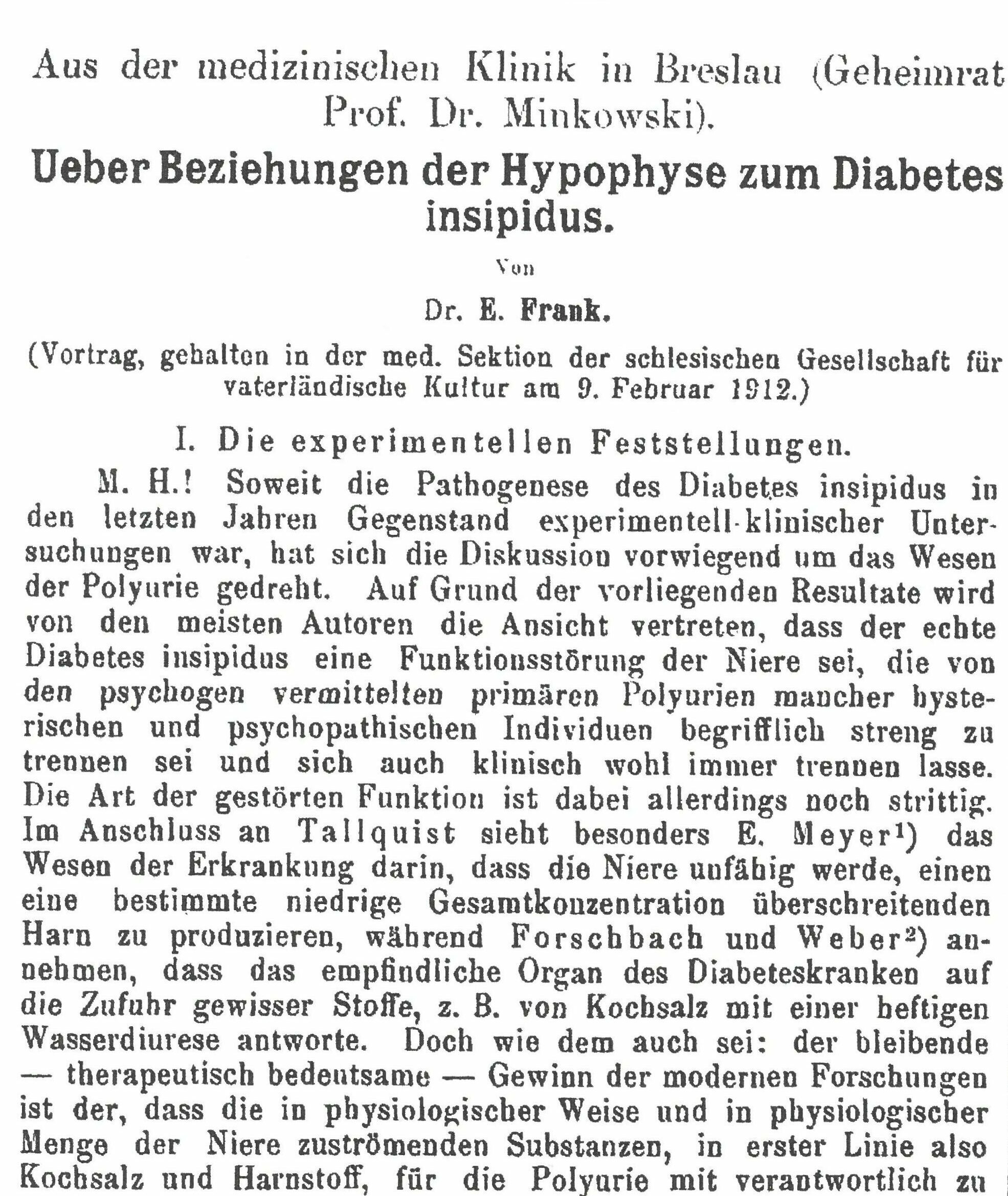 Berliner Klinische Wochenschrift 1912