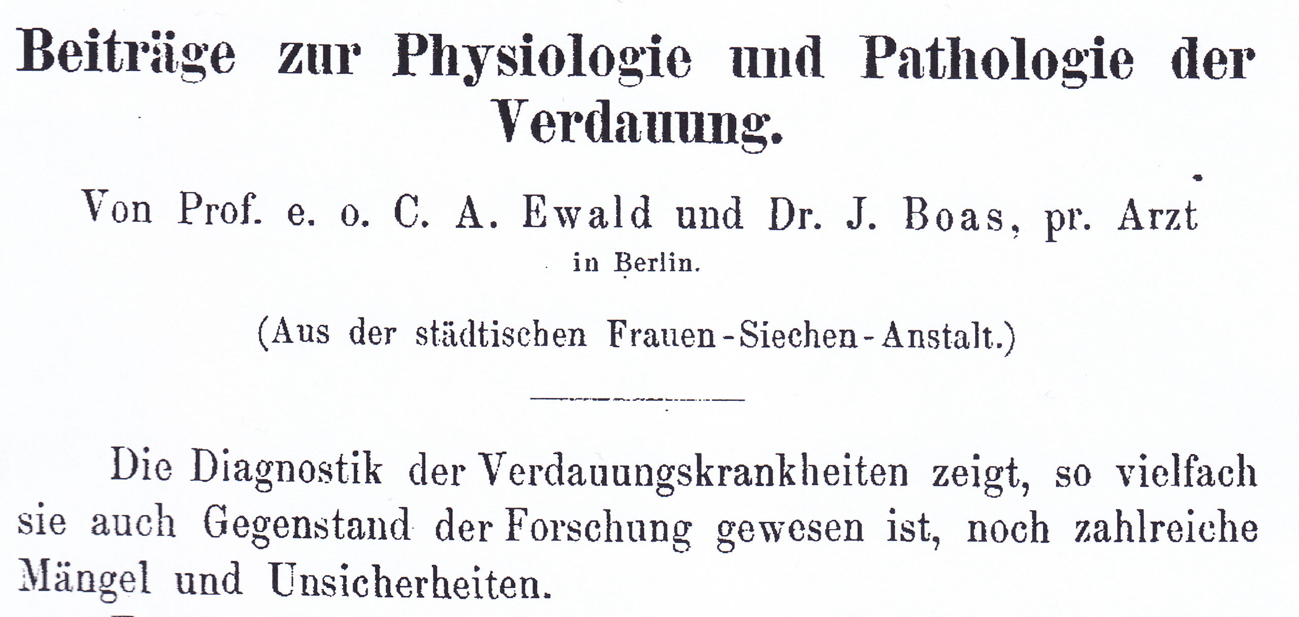 Archiv für Pathologische Anatomie und Physiologie und Klinische Medizin ( Virchows Archiv ), 1885/86, Archiv H Je