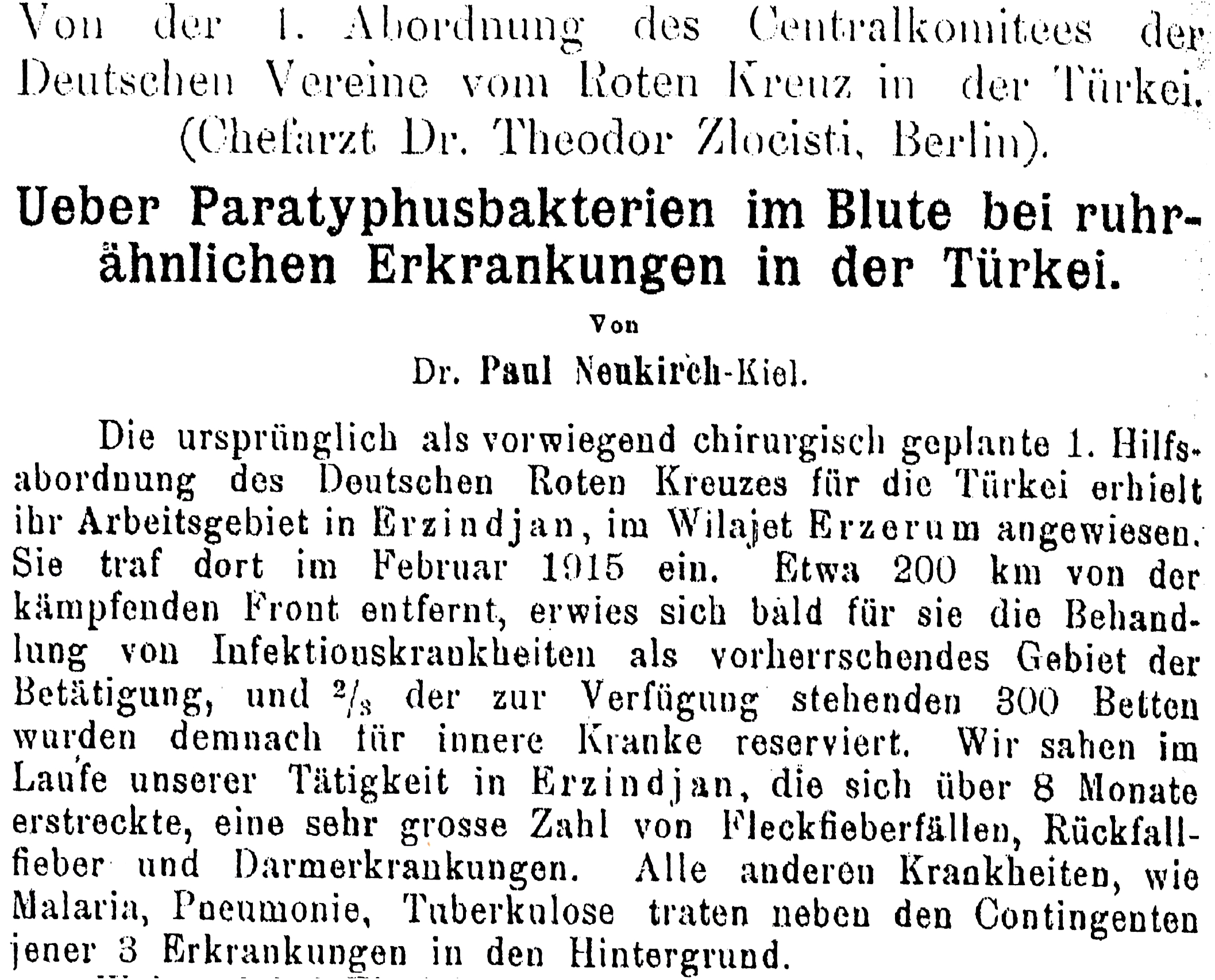 Berliner Klinische Wochenschrift 1917