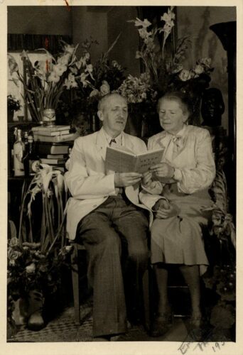 Dr. med. Georg Gabriel and Helene Wolfsohn  ©  Arnold Schönberg Center, Vienna/ <br> Library of Congress, Washington