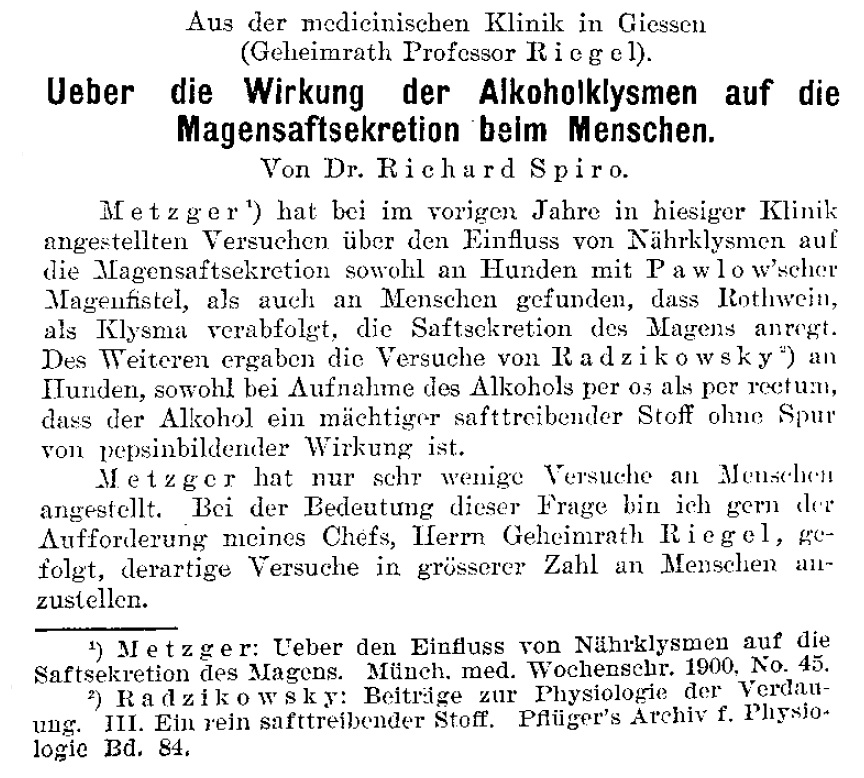 Münch Med Wschr 1901; 48:1871-2, Archiv H Je