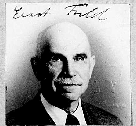 Prof. Dr. Med. Ernst Fuld, Bildquelle: Einbürgerungsantrag 1938, New York; www.familysearch.org