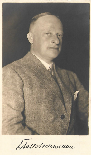 Dr. med. Alfred Sallo Ledermann in the 1920s © Kampmann family archive