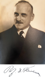 Prof. Dr. med. Paul Fleischmann 1929 © Toni Glaser, MD, USA