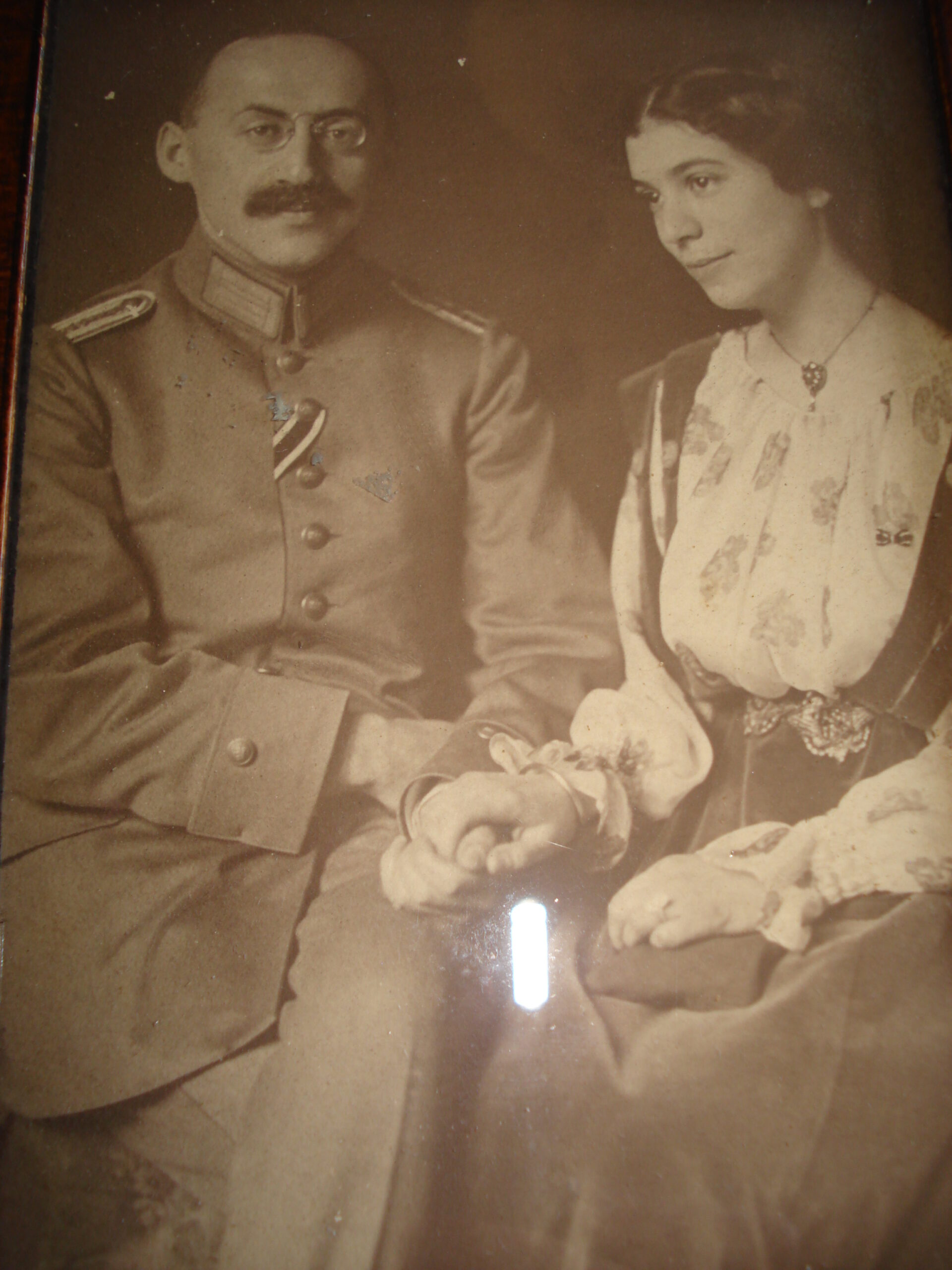 Kurt und Gertrud Pollack im 1. Weltkrieg © Ruthy Birger und Aliza Melumad, Israel
